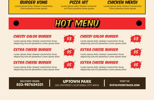 创意美食营销利器 卡通移动食品车海报PSD模板精选